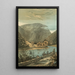 Passage de l'eau Delaware - James Fuller Queen — framed artwork on a wall