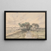 Cabin of Fishing at Eagle Point May 3 - James Fuller Queen — framed artwork on a wall