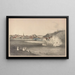 Explosion of the Alfred Thomas at Easton Pa on March 6, 1860 - James Fuller Queen — framed artwork on a wall