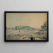 Fairmount Pumping Station on the Schuylkill River, Philadelphia, Pennsylvania - James Fuller Queen — framed artwork on a wall