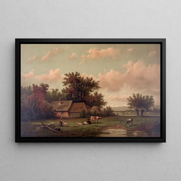 Home Sweet Home - James Fuller Queen — framed artwork on a wall