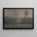 Esquisses with the Co B 8th Regiment Pa Ma painting under the officers of the old guard of Southwark on guard duty - James Fuller Queen — framed artwork on a wall