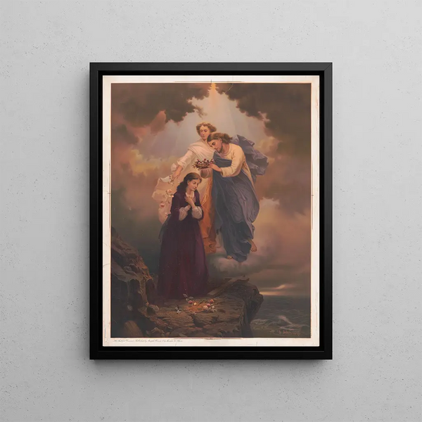 Les fidèles couronnés - James Fuller Queen — framed artwork on a wall