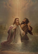 The Baptism of Christ - James Fuller Queen — artwork view
