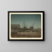 La calamité de la nuit du 1er juillet - James Fuller Queen — framed artwork on a wall