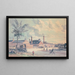 West Philadelphia Starch Factory - James Fuller Queen — framed artwork on a wall
