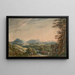 Mountain Landscape Painting - James George Oben — framed artwork on a wall