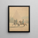 Two Horsemen - James Gray Mayhew — framed artwork on a wall