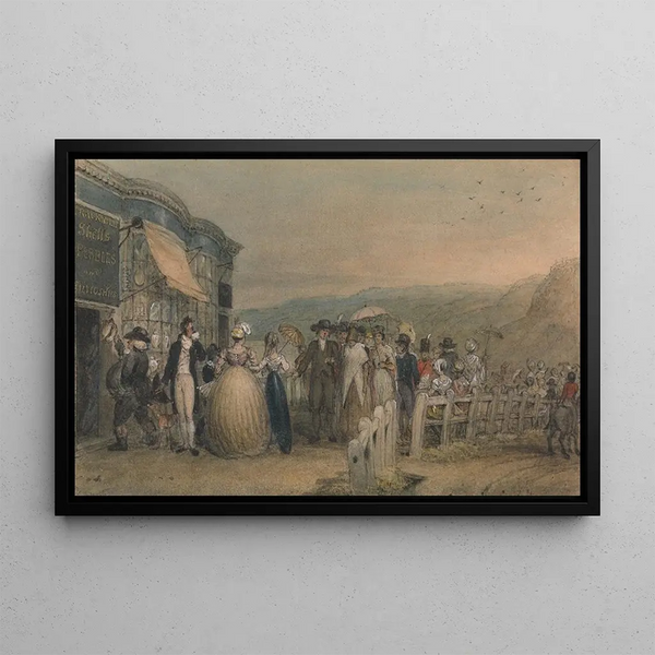 La Terrasse Scarborough - James Green — framed artwork on a wall