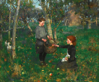 In the orchard - James Guthrie — artwork view