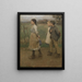 Classmates - James Guthrie — framed artwork on a wall