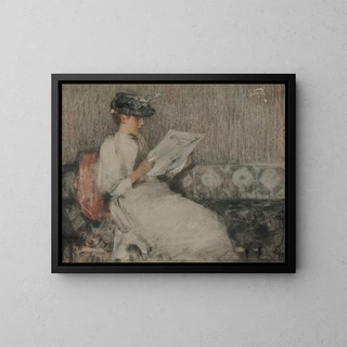 The Morning Journal - James Guthrie — framed artwork on a wall