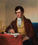 Portrait painting of Robert Fulton - James H. Cafferty — artwork view