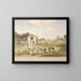Cour de moulin, domaine Holland, Saint-Thomas à l'Est - James Hakewill — framed artwork on a wall