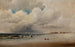 Beach scene with dramatic sky - James Hamilton — artwork view