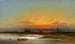 Marine Landscape Painting at Sunset - James Hamilton — artwork view