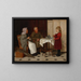 L'heure du thé - James Hayllar — framed artwork on a wall