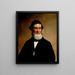 Portrait Painting - James Henry Beard — framed artwork on a wall