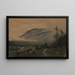 Mountain and Valley - James Henry Moser — framed artwork on a wall