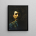 Autoportrait - James Henry Moser — framed artwork on a wall