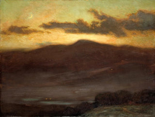 Sunset on Mount McIntyre - James Henry Moser — artwork view