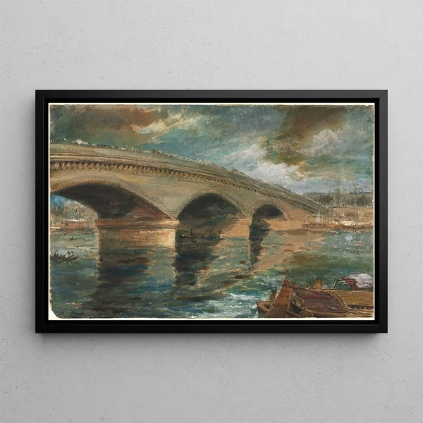 London Bridge - James Holland — framed artwork on a wall