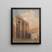Temple of Mars Ultor Rome - James Holland — framed artwork on a wall