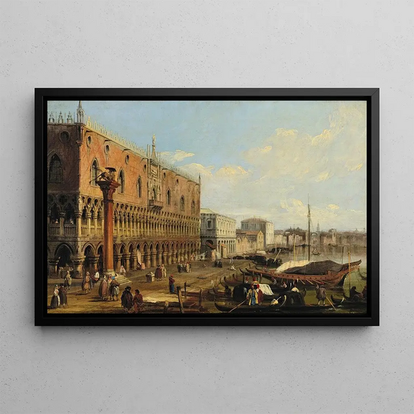 Le Palais des Doges - James Holland — framed artwork on a wall