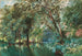Trees above the Frome River at Stapleton - James Jackson Curnock — artwork view
