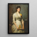 Au piano - James Jebusa Shannon — framed artwork on a wall
