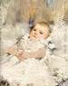 Baby in a Ruffled Dress - James Jebusa Shannon — artwork view