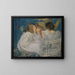 Jungle Tales Painting - James Jebusa Shannon — framed artwork on a wall