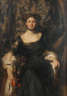 Portrait of Miss Aline Henderson Mrs. JT Wigan - James Jebusa Shannon — artwork view