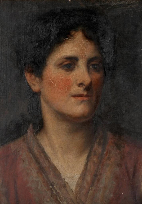 Reproduction of the painting Portrait of an Elderly Woman - James Jebusa Shannon