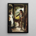La cueilleuse de primevères - James Jebusa Shannon — framed artwork on a wall