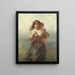 Mother and Child - James John Hill — framed artwork on a wall