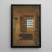 Interior of a lottery - James Kidder — framed artwork on a wall