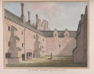 Château de Herstmonceux, Sussex de l'Est, la cour de la pompe - James Lambert de Lewes — artwork view