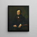 Portrait of the Honorable John Charles Dundas - James Lonsdale — framed artwork on a wall