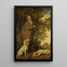 Portrait of a Gentleman - James Millar — framed artwork on a wall