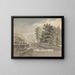 A country road - James Miller — framed artwork on a wall