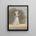 Study of a Lady's Figure - James Miller — framed artwork on a wall