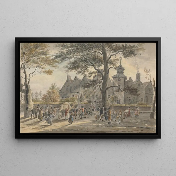 École Fountains Marylebone - James Miller — framed artwork on a wall