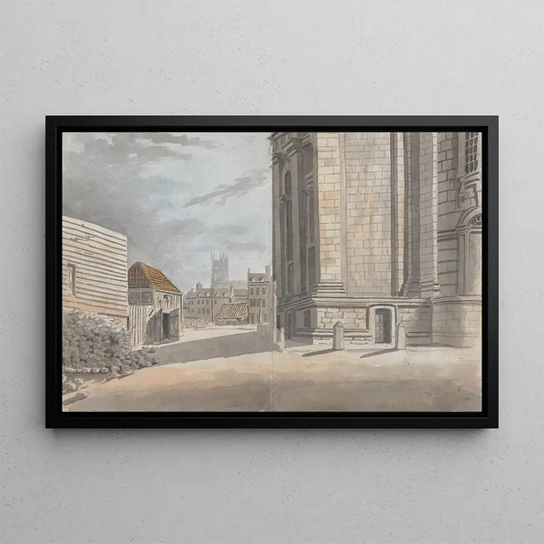 L'église de St John's Smith Square - James Miller — framed artwork on a wall