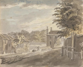 L'extrémité de Fulham du pont de Putney - James Miller — artwork view