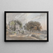 L'auberge du Cygne à Twickenham - James Miller — framed artwork on a wall