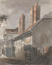 View of a building with chimneys - James Miller — artwork view