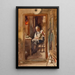 The Village of the Luthiers - James Montgomery Flagg — framed artwork on a wall
