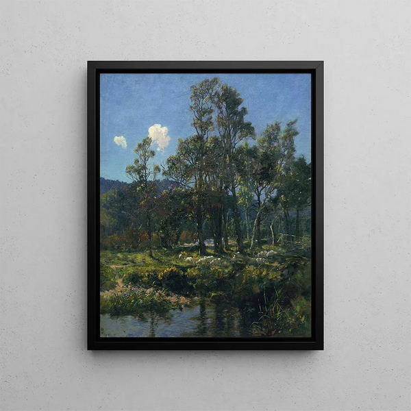 Changer de pâturage - James Nairn — framed artwork on a wall