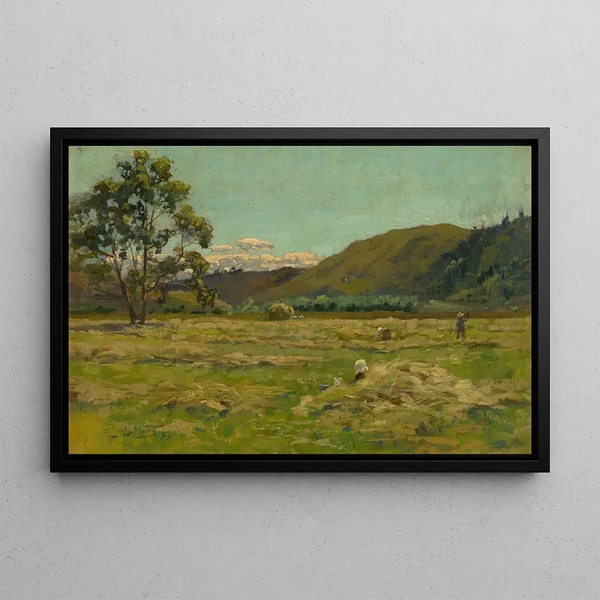 Harvest - James Nairn — framed artwork on a wall